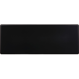 Switch plate Hitera black...