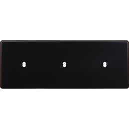 Switch plate Hitera black...