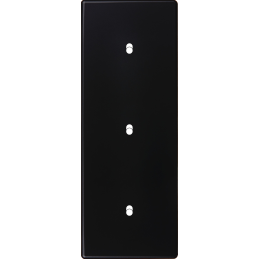 Switch plate Hitera black...