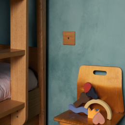 Switch plate Hitera oak...