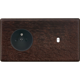 Switch plate Hitera dark...