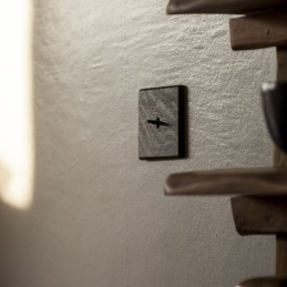 Switch plate Hitera oak...