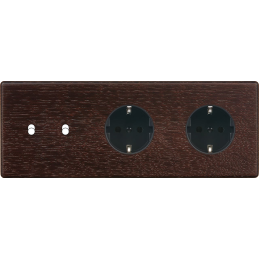 Switch plate Hitera dark...