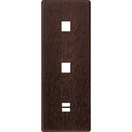 Switch plate Hitera dark...