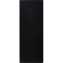 Switch plate Hitera black...