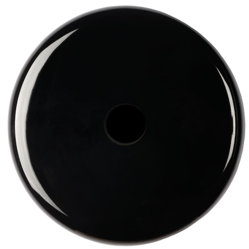 Modelec 197-362 Façade Iris by en porcelaine noire simple poste sortie
