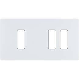 Façade 'M' blanc mat double...