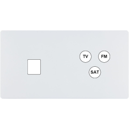 Placa del interruptor 'M'...