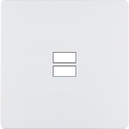 Placa de interrutor 'M'...