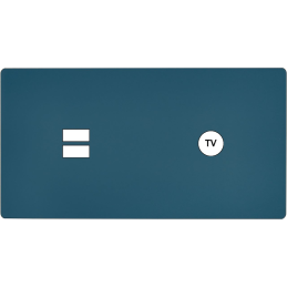 Placa del interruptor 'M'...