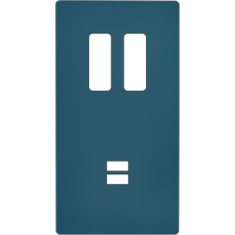 Placa de interrutor 'M'...