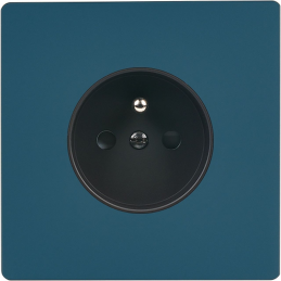 Switch plate 'M' Matt gray...