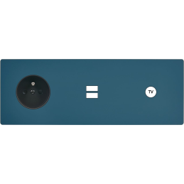 Placa de interrutor 'M'...