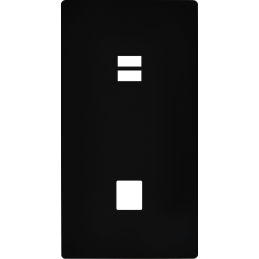 Placa de interrutor 'M'...