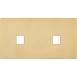 Switch plate 'M' varnished...