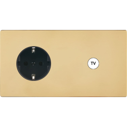 Placa del interruptor 'M'...