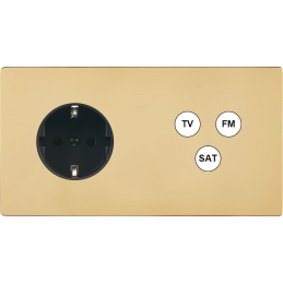 Placa del interruptor 'M'...