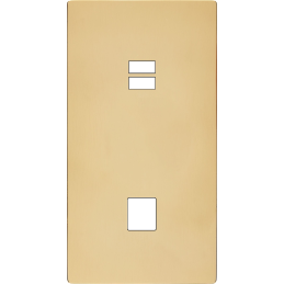 Placa de interrutor 'M'...