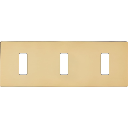 Switch plate 'M' varnished...