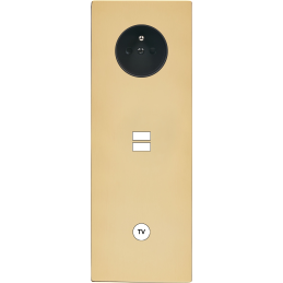 Switch plate 'M' varnished...