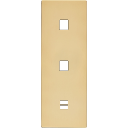 Placa de interrutor 'M'...