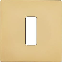 Switch plate 'M' varnished...