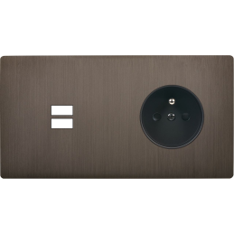 Placa de interrutor 'M'...