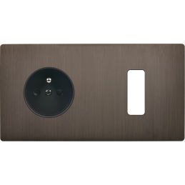 Façade 'M' laiton canon de...