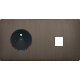 Placa de interrutor 'M'...