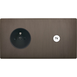 Placa del interruptor 'M'...