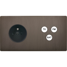 Placa del interruptor 'M'...