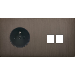 Placa de interrutor 'M'...