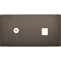 Façade 'M' laiton canon de...