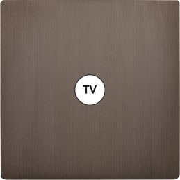 Placa de interrutor 'M'...