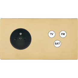 Switch plate 'M' mirror...