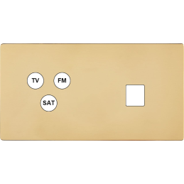 Placa del interruptor 'M'...