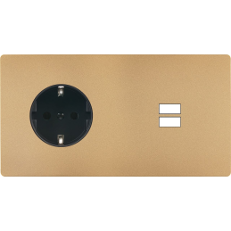 Placa de interrutor 'M'...