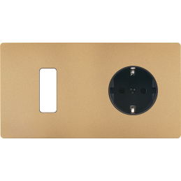 Placa de interrutor 'M'...