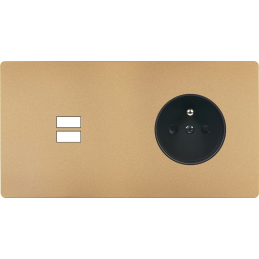 Placa de interrutor 'M'...