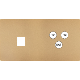 Placa del interruptor 'M'...