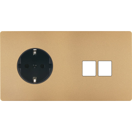 Placa de interrutor 'M'...