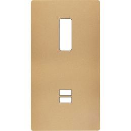 Placa de interrutor 'M'...