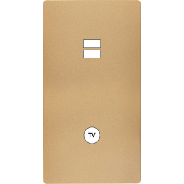 Placa del interruptor 'M'...