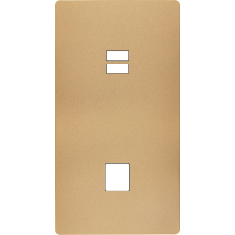 Placa de interrutor 'M'...