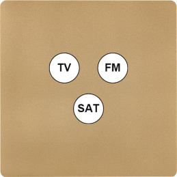 Placa de interrutor 'M'...