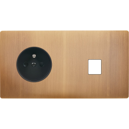 Placa de interrutor 'M'...