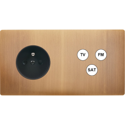 Placa del interruptor 'M'...