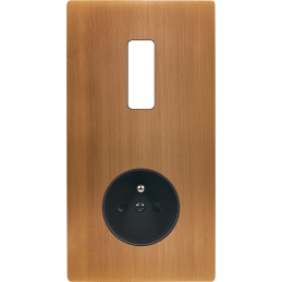 Façade 'M' laiton Vieux...