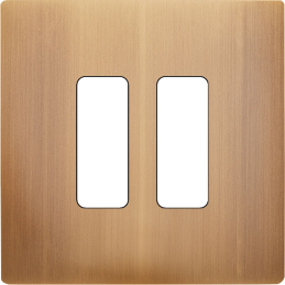 Façade 'M' laiton Vieux...