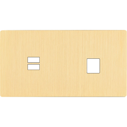 Placa de interrutor 'M'...